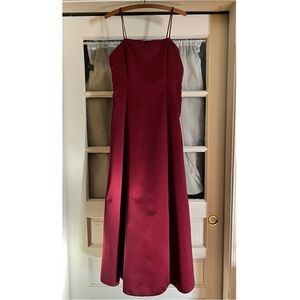 Vintage Gunne Sax Tulle Red Dress